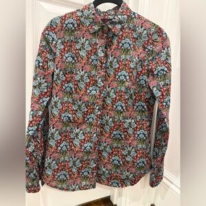 J. Crew Liberty Print women’s Shirt